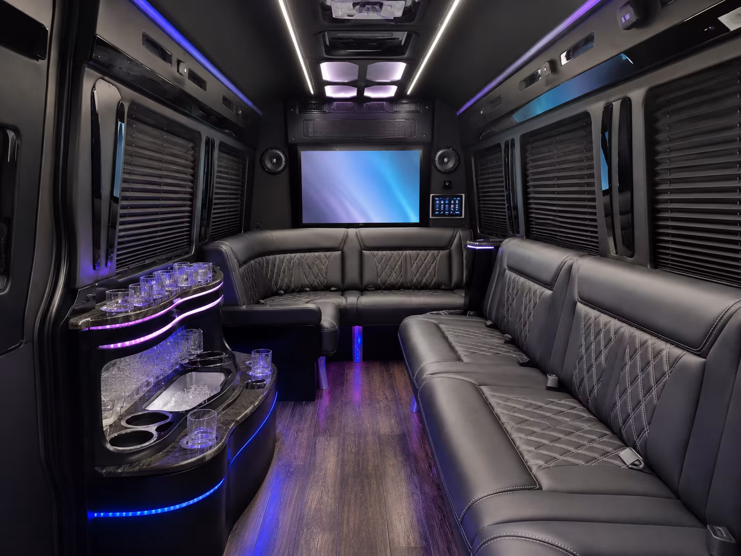 corporate airport shuttle buses for high point s furniture and trade industry