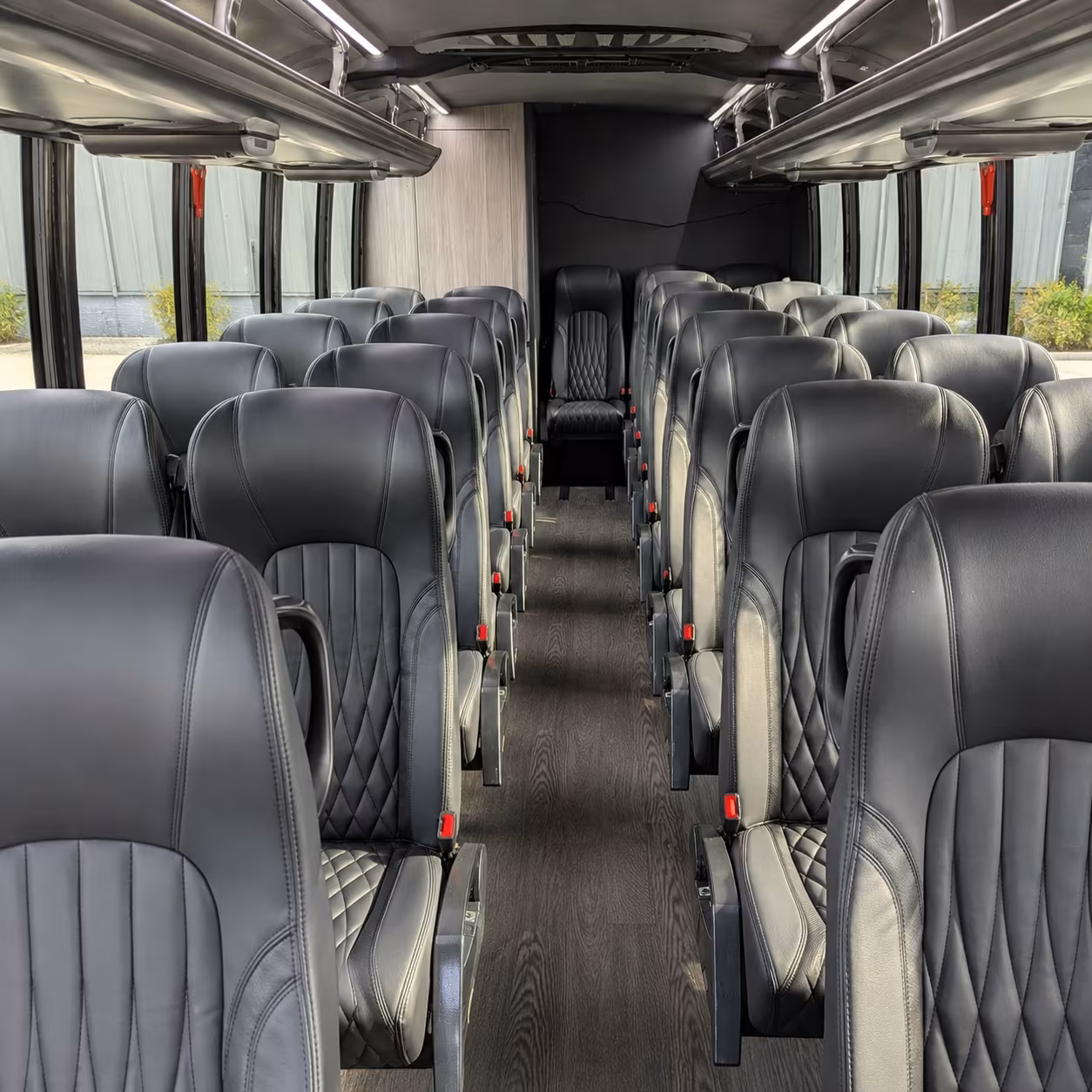 high point airport transportation onboard seating