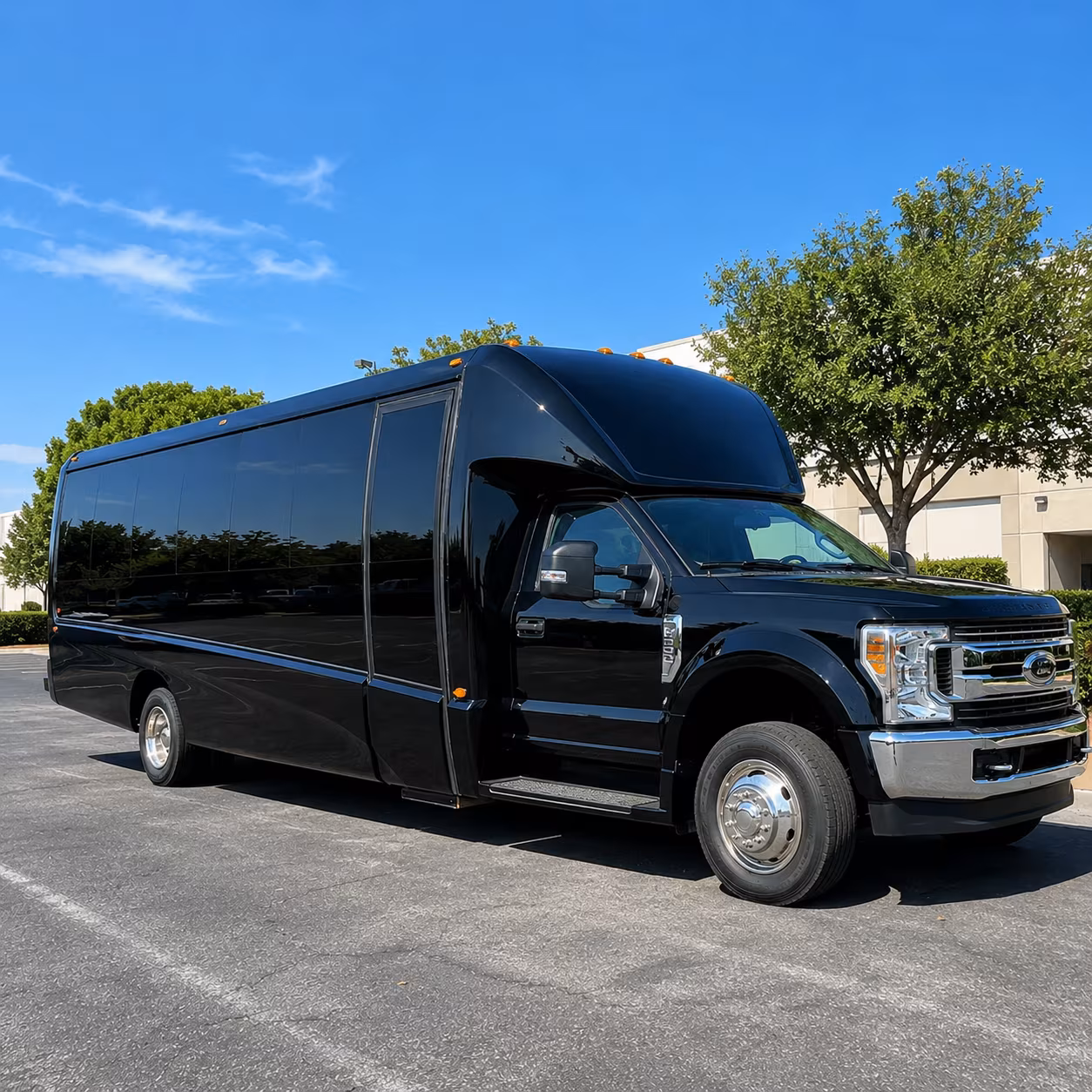 high point corporate event transportation onboard seating