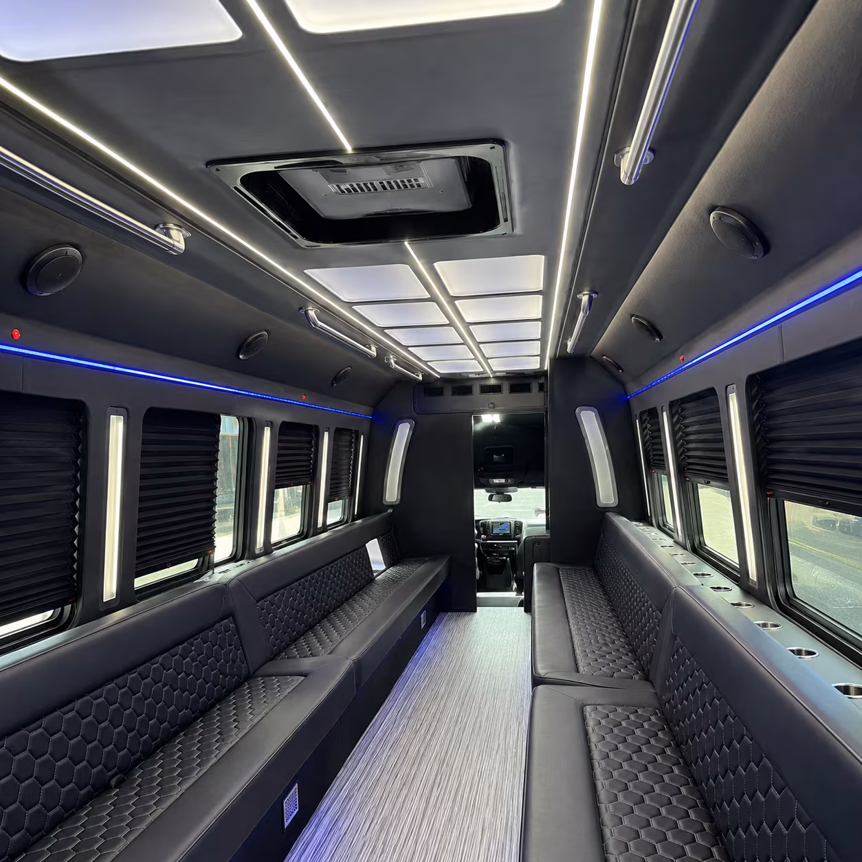 high point party bus rentals inside