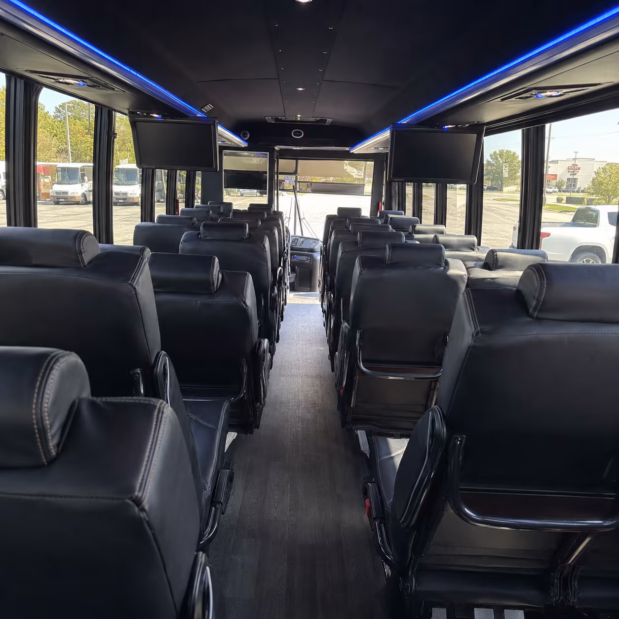 high point private event transportation onboard seating